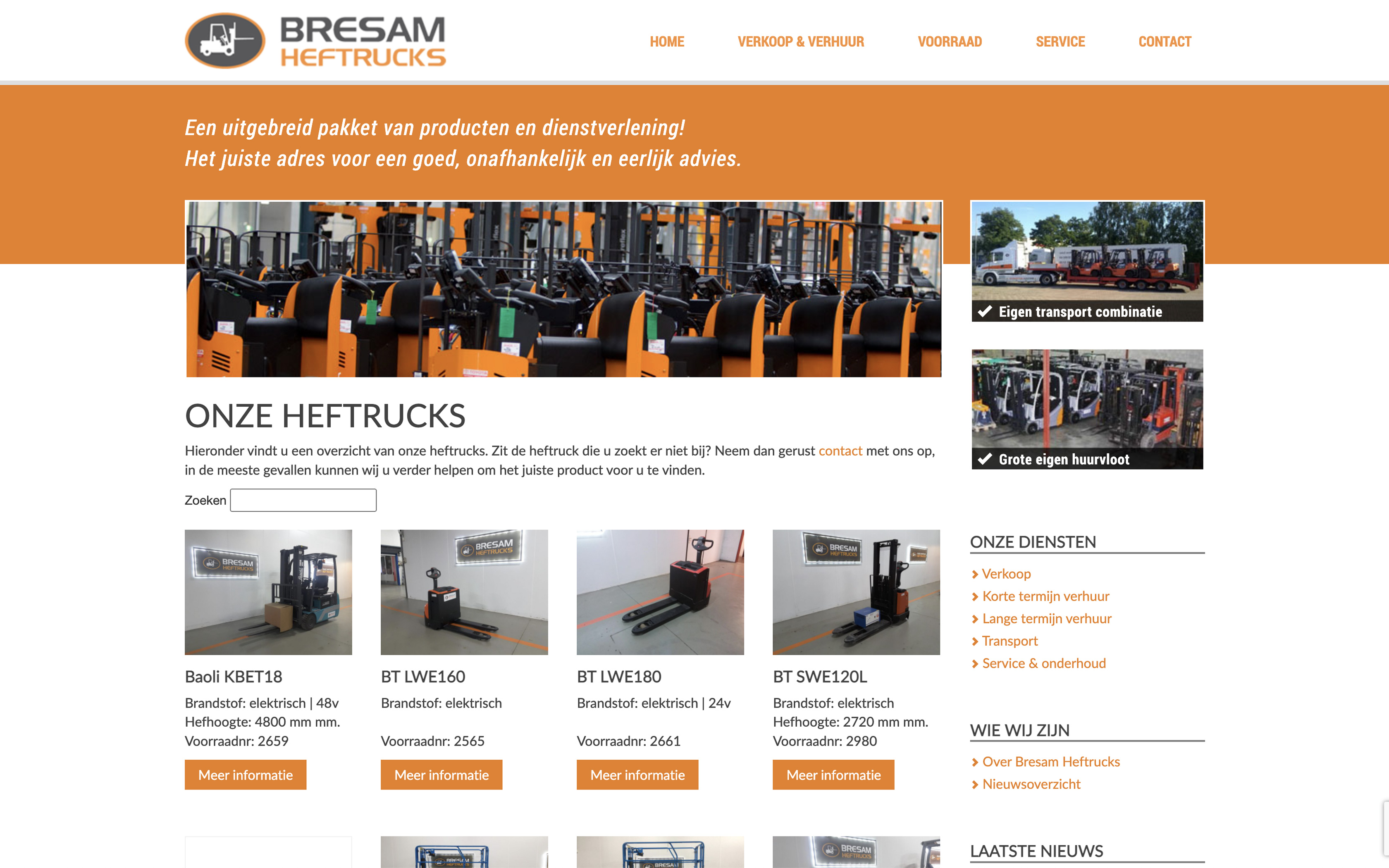 Bresam Heftrucks